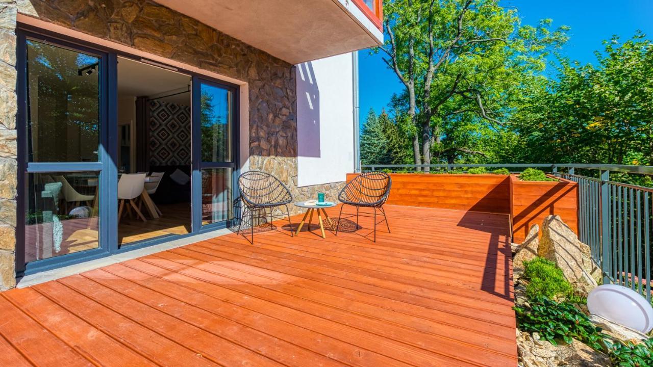 Apartament Garden Z Sauna Holiday Mountain Residence - 5D Apartamenty Świeradów-Zdrój Kültér fotó